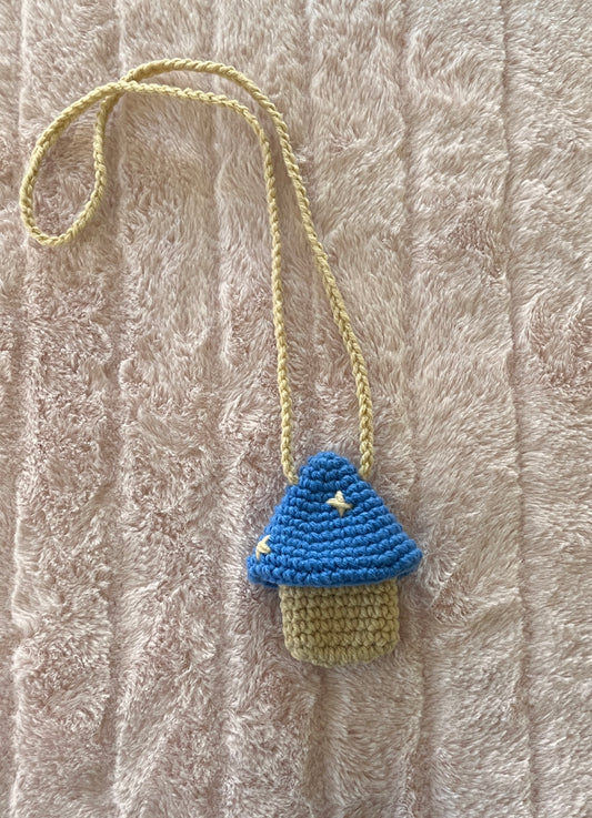 Short Mushroom Lanyard