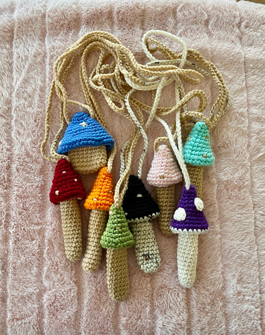 Tall Mushroom Lanyard