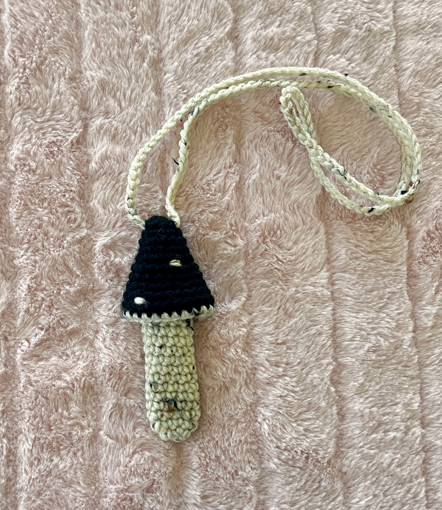 Tall Mushroom Lanyard