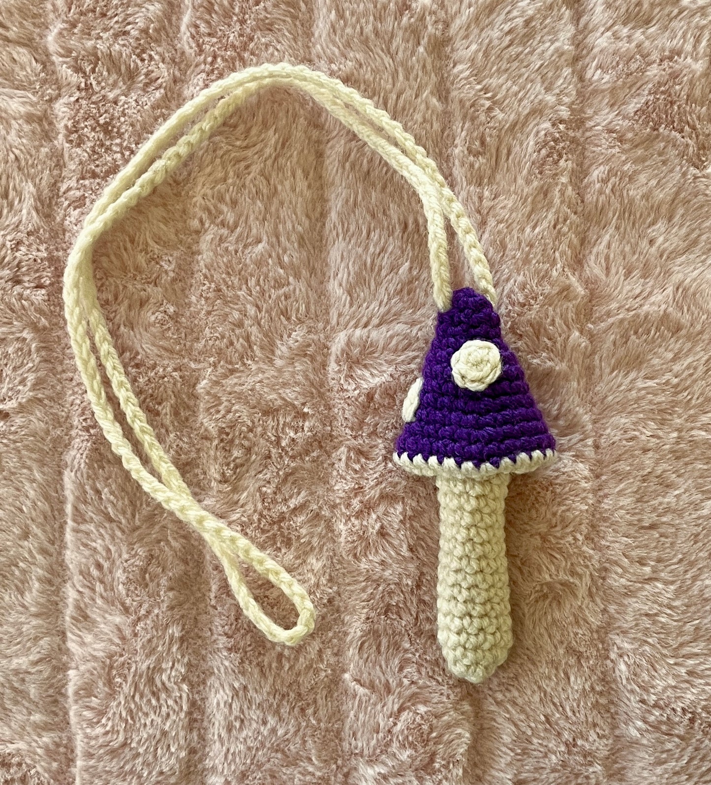Tall Mushroom Lanyard